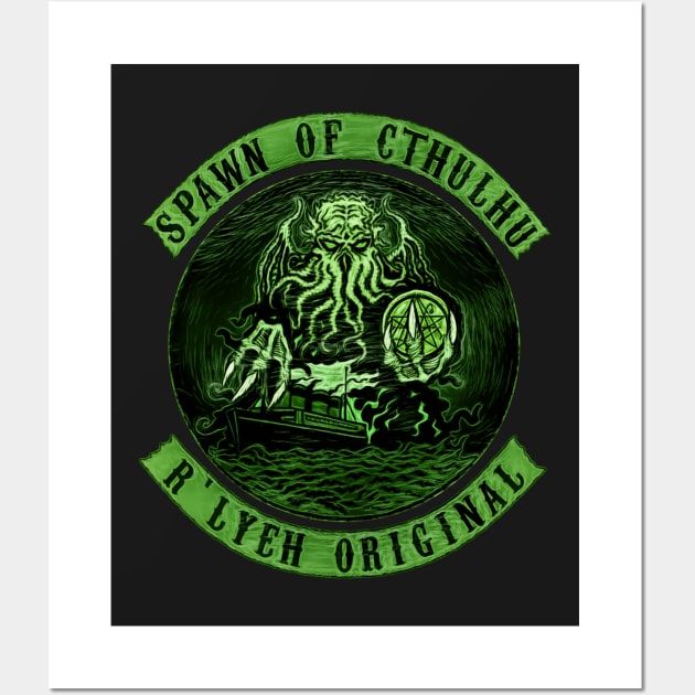 Spawn of Cthulhu - Azhmodai 2018 Wall Art by azhmodai